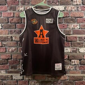 Astro World Kids Jersey - Black and Orange